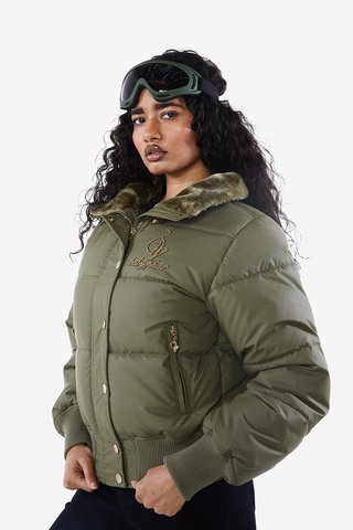 OLIVE PUFFER