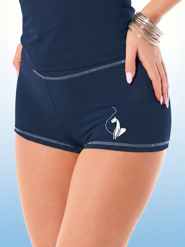 Baby Phat Rhinestone Micro Short