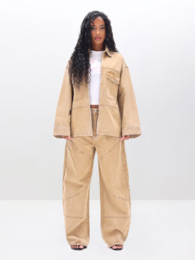 Oversized Denim Shacket