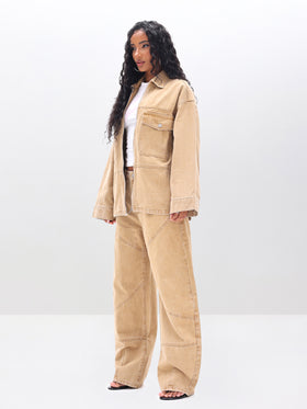 Oversized Denim Shacket