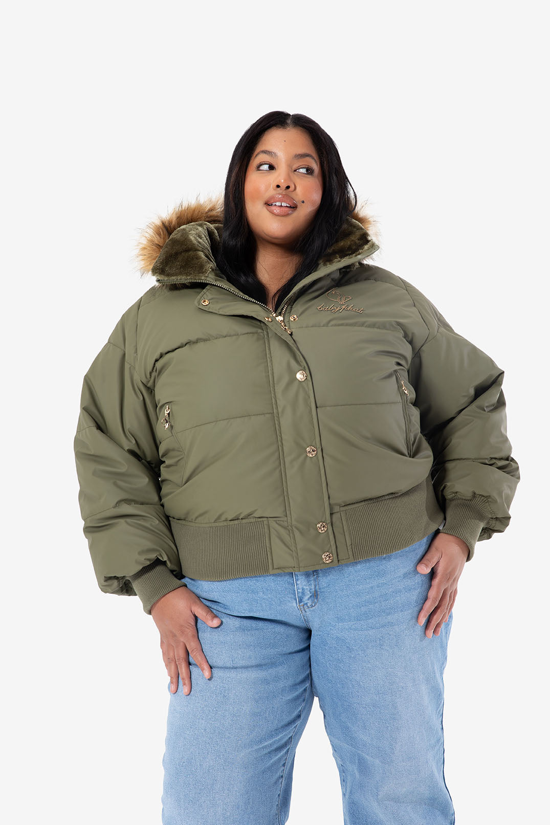 Baby phat shop winter coat