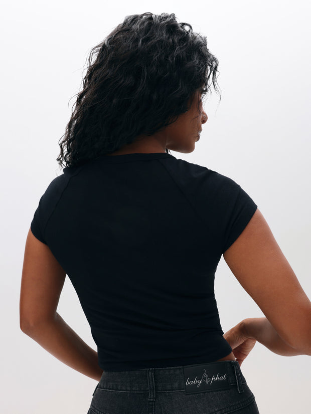 Raglan Graphic Baby Tee