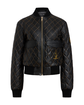 Anniversary Quilted Bomber Jacket