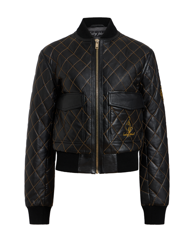Anniversary Quilted Bomber Jacket