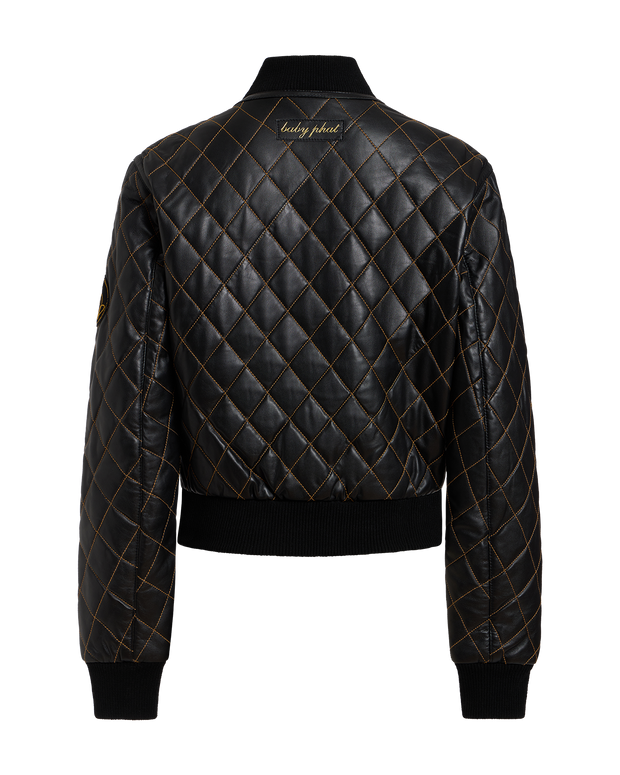 Anniversary Quilted Bomber Jacket