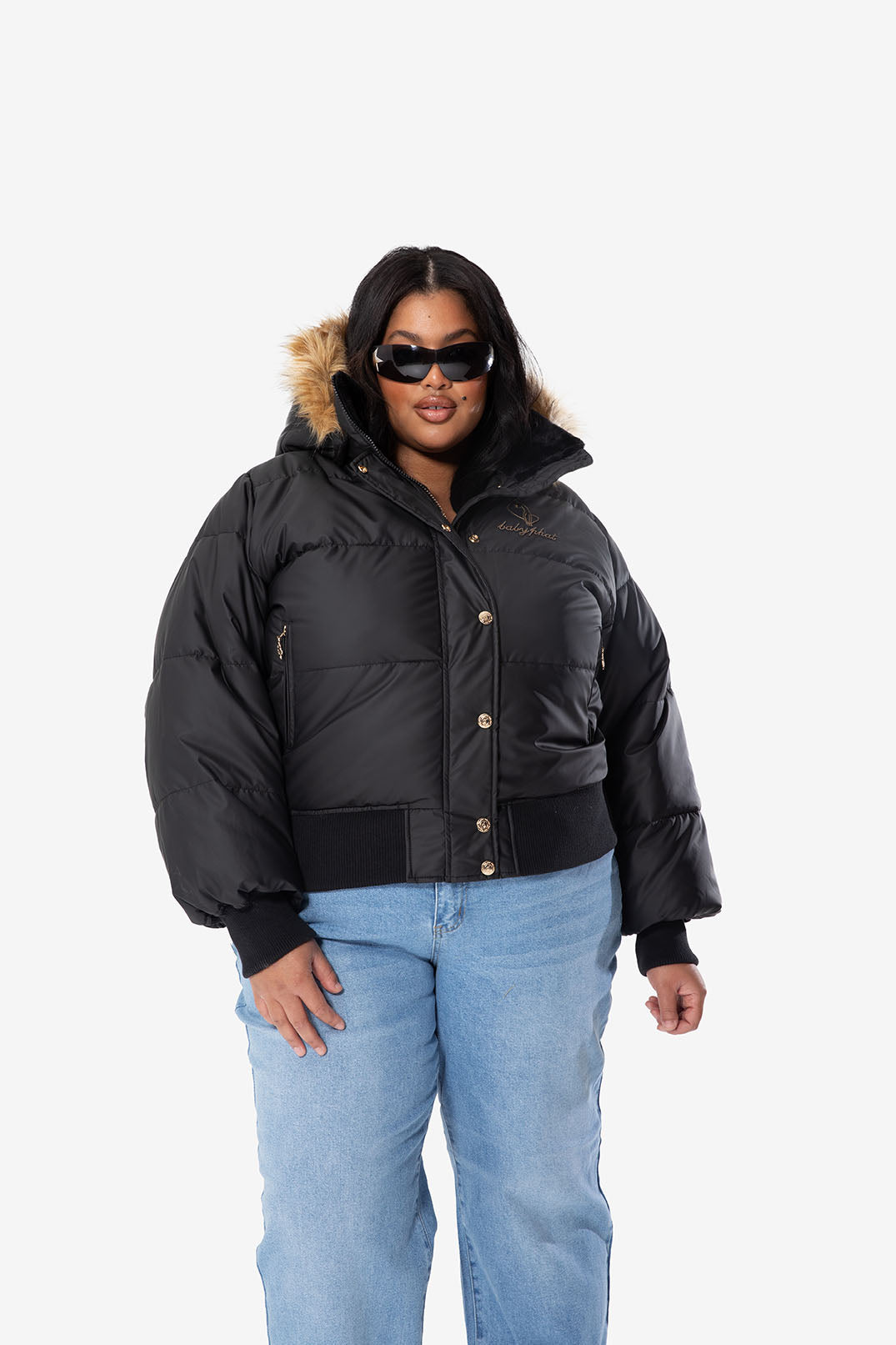 Baby phat hot sale black jacket