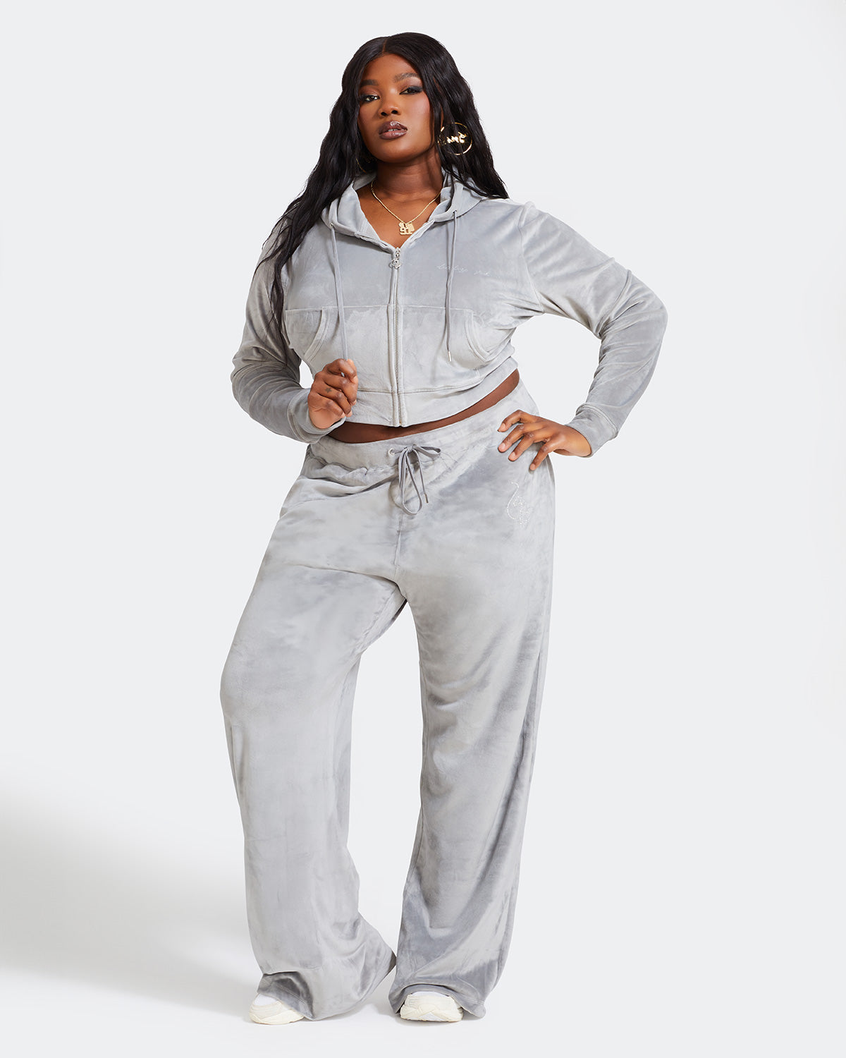 かつき君着用 sweats COZY TRACK JACKET - GREY COZY TRACK JACKET - GREY