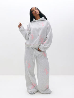 Logo Marled Sweatpant