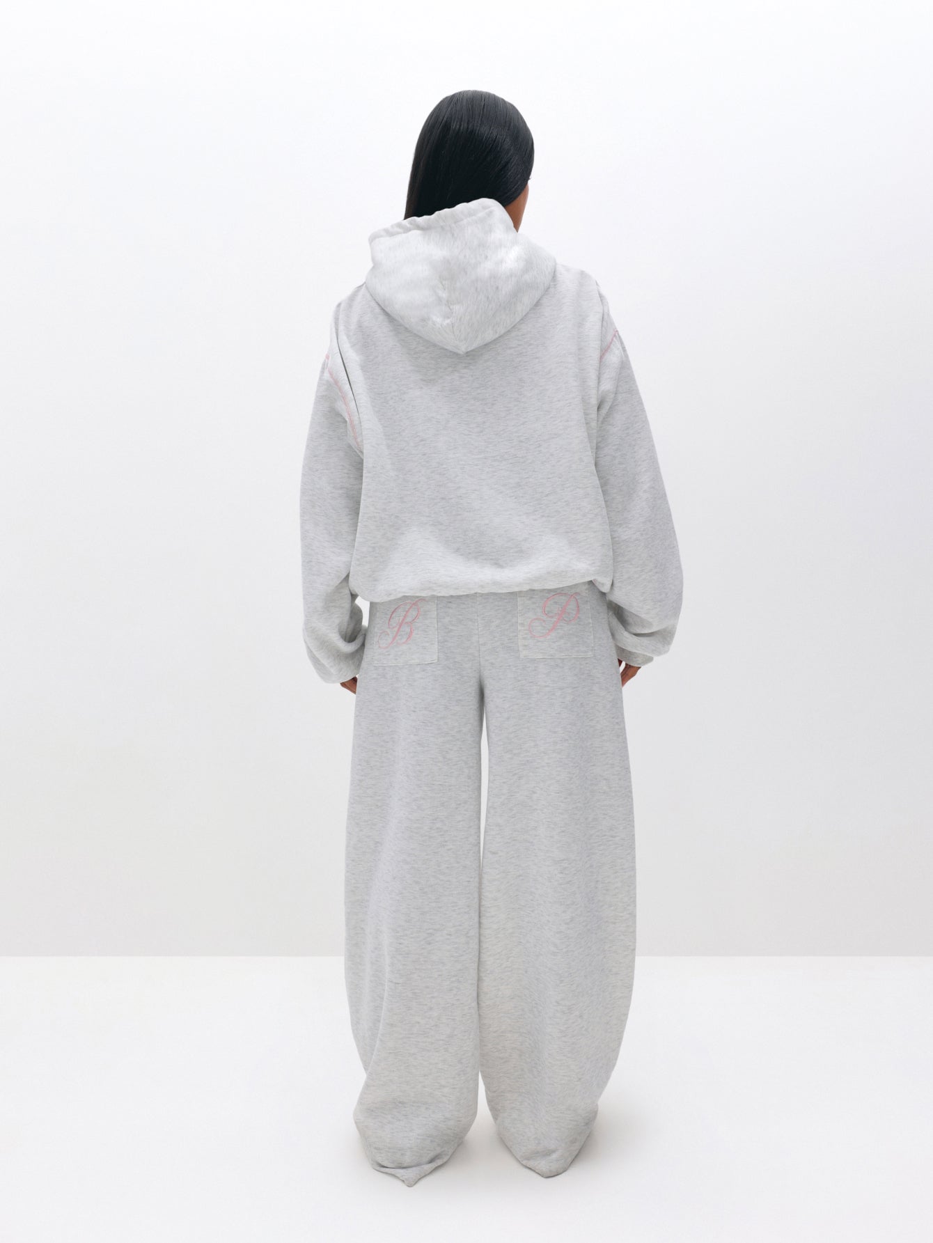 Logo Marled Sweatpant