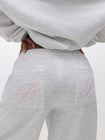 Logo Marled Sweatpant