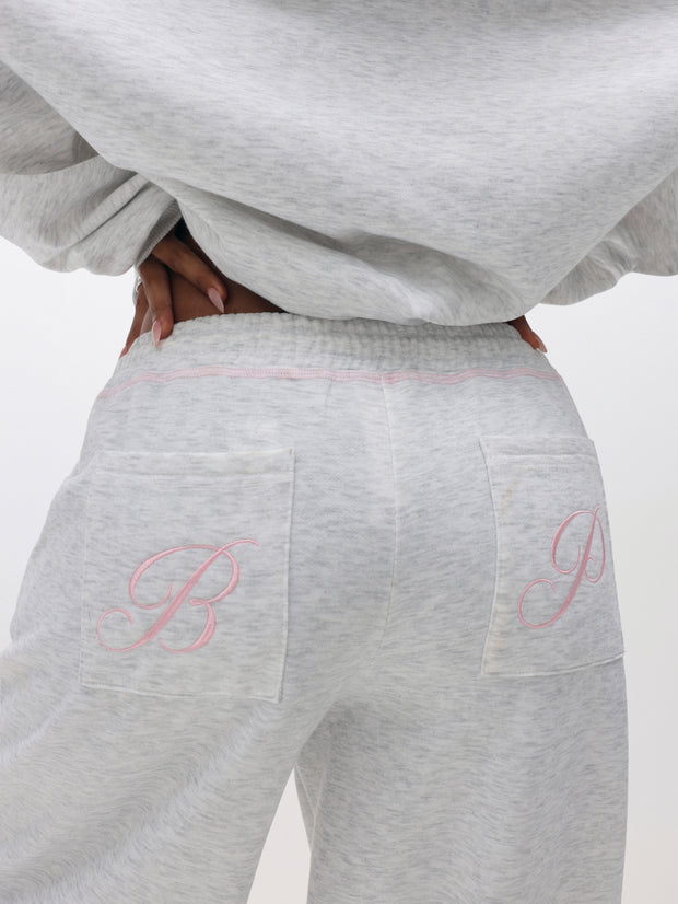 Logo Marled Sweatpant