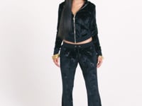 Aubrey Velour Track Jacket