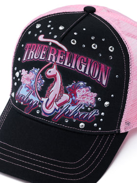 Baby Phat X True Religion Trucker Hat